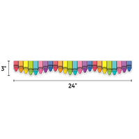 Core Decor Doodle Crayons EZ Border*