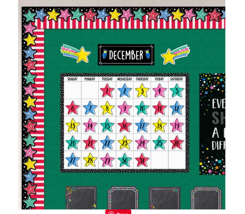 Star Bright Calendar Days