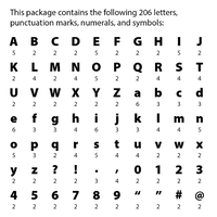 Core Decor Loop-de-Loop Designer Letters