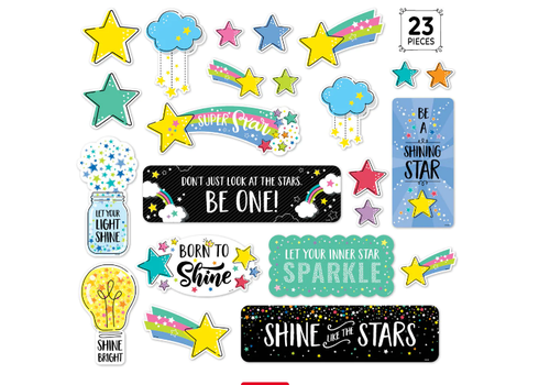 Creative Teaching Press Star Bright Positive Thinking Mini Bulletin Board