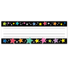 Creative Teaching Press Star Bright Colourful Stars on Black Nameplates