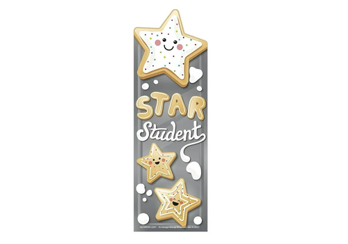 EUREKA Scented Bookmarks - Star Cookies (Sugar Cookies)