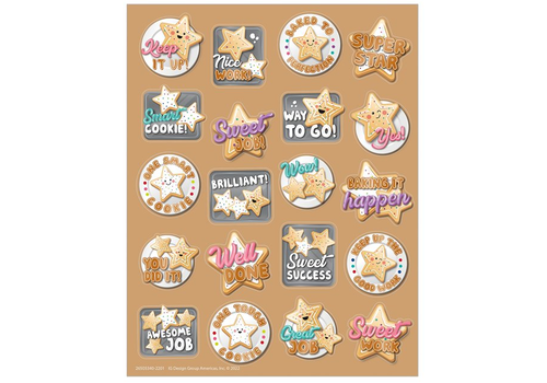 EUREKA Scented Stickers - Star Cookies (Sugar Cookie)