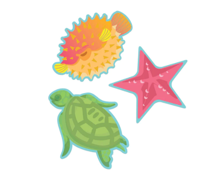 Seas the Day Fish Paper Cut-Outs (D)*