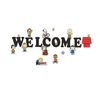 EUREKA Peanuts Giant Welcome Bulletin Board Set (D)*