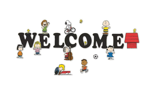 EUREKA Peanuts Giant Welcome Bulletin Board Set (D)*