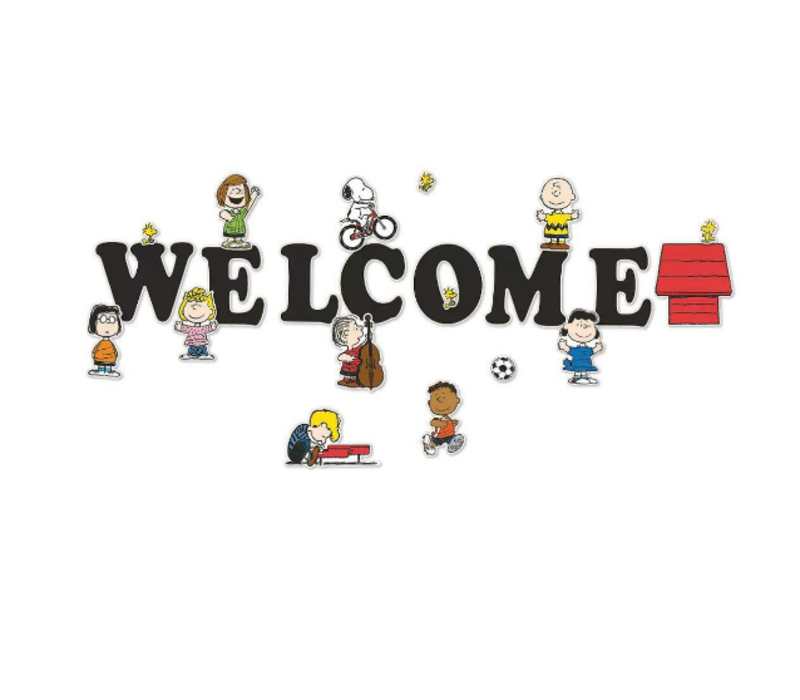 Peanuts Giant Welcome Bulletin Board Set (D)*