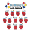 EUREKA Peanuts Birthday Mini Bulletin Board Set (D)*