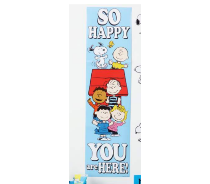 Peanuts So Glad You Are Here! Banner(D)*