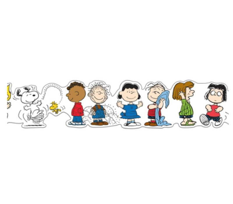 Peanuts Character Lineup Extra Wide Deco Trim*