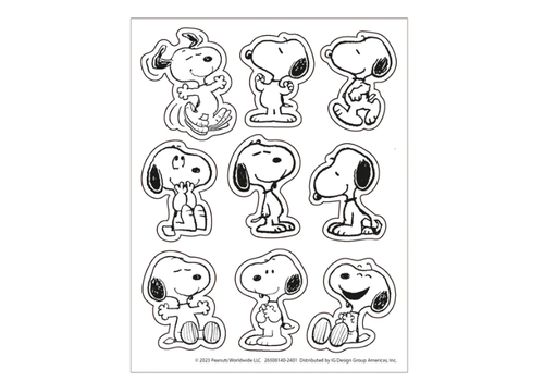 EUREKA Peanuts Snoopy Die-Cut Giant Stickers (D)*