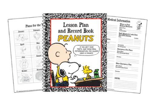 EUREKA Peanuts Teacher Lesson Plan  Book