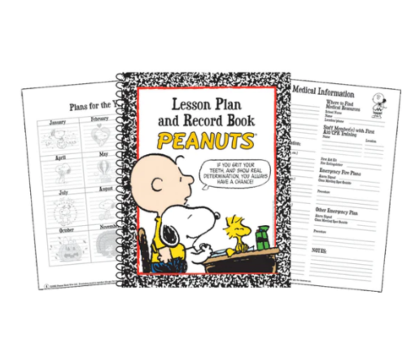 Peanuts Teacher Lesson Plan  Book (D)*