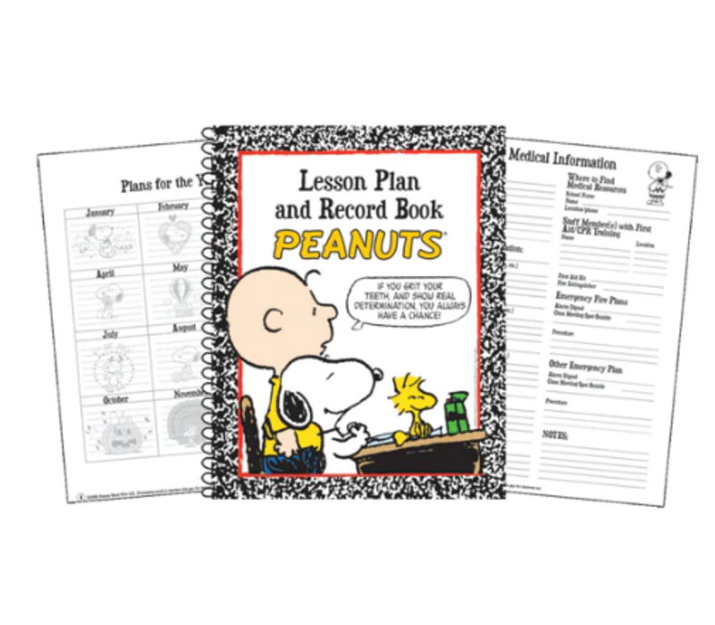 Peanuts Teacher Lesson Plan  Book