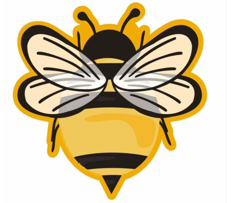 Bees Paper Cut-Outs (D)*