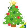 Christmas Tree Paper Cut-Out (D)