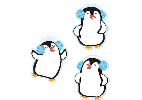 EUREKA Winter Penguins Paper Cut-Outs (D)*