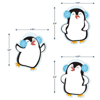 Winter Penguins Paper Cut-Outs (D)*