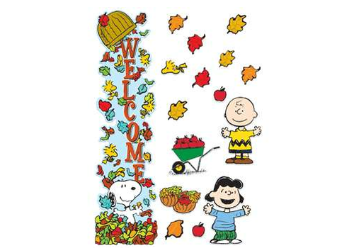 EUREKA Peanuts Fall  All-in-One Door Decor Kit (D)*