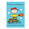 EUREKA Peanuts Attitude Is Contagious Poster* (D)