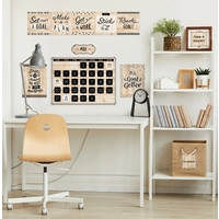 Core Decor Black, White and Wood Calendar Set*