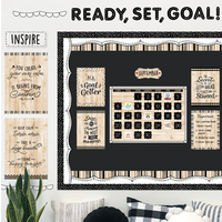 Core Decor Black, White and Wood Calendar Set*