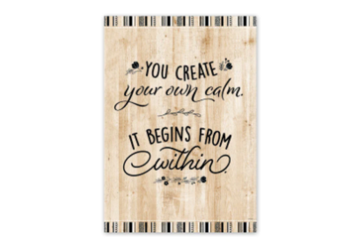 Creative Teaching Press You Create Your Own Calm Poster