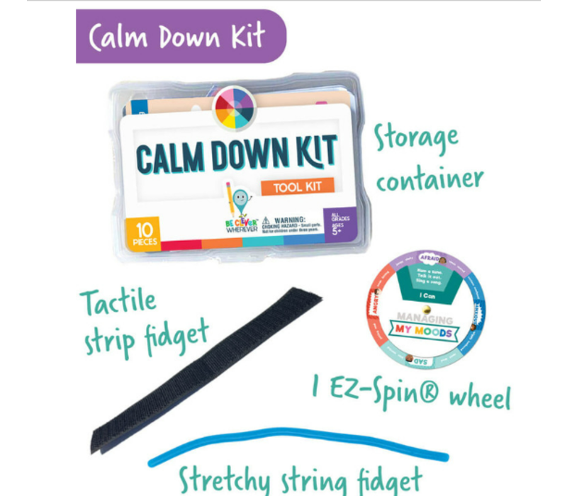 Calm Down Kit Manipulative Grade K-5