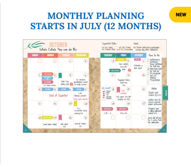 True to You  Teacher Spiral Lesson Planner*