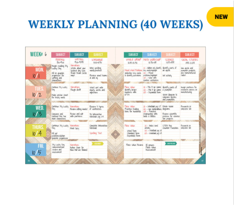 True to You  Teacher Spiral Lesson Planner*