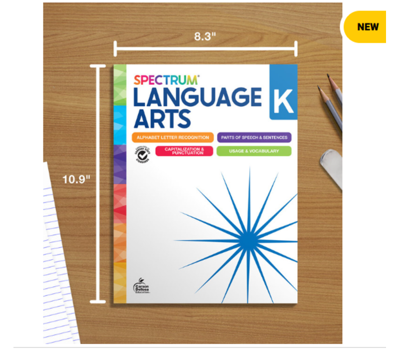 Spectrum Language Arts Grade K*
