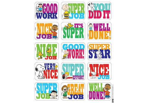 EUREKA Peanuts Success Stickers (D)*