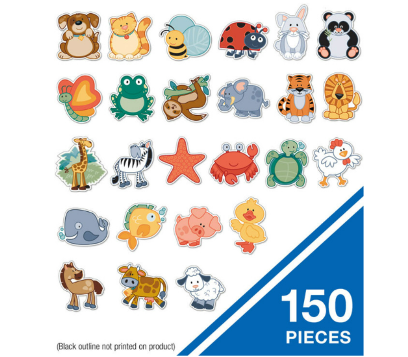 Animals Mega Pack - 150 pieces