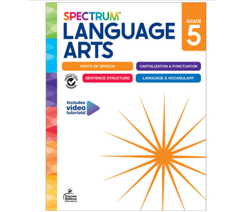 Spectrum Language Arts Grade 5