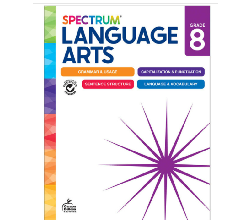 Spectrum Language Arts Grade 8