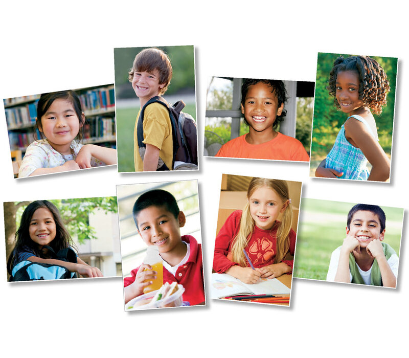 All Kinds of Kids (Diversity):  Elementary Bulletin Board Set