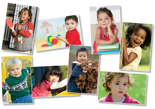 North Star All Kinds of Kids (Preschool):  Elementary Bulletin Board Set