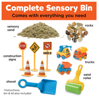 Sensory Bin - Construction