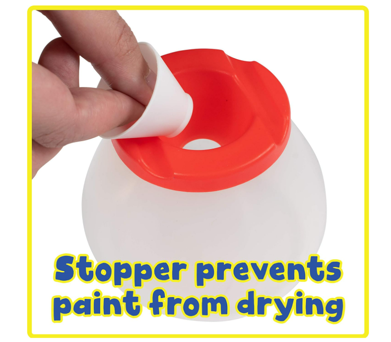 No Spill No Tip Paint Pots (Set of 6)