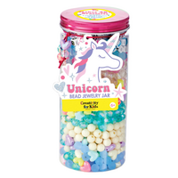 Bead Jewelry Jar Unicorn*