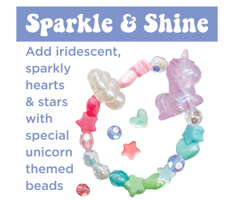 Bead Jewelry Jar Unicorn*