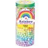 Bead Jewelry Jar Rainbow