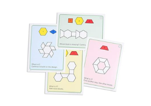 Learning Advantage Primary Pattern Block Task Cards