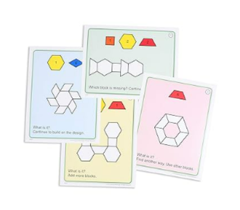 Primary Pattern Block Task Cards