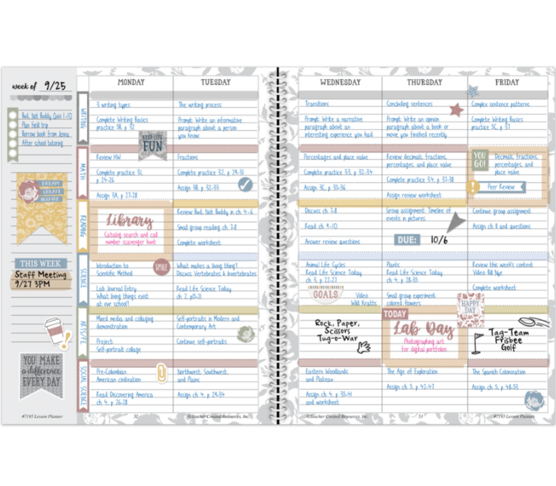 Classroom Cottage- Lesson Planner