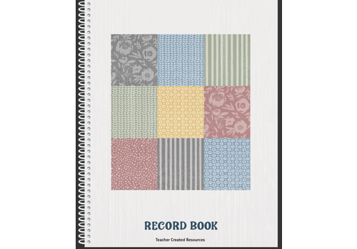 Teacher Created Resources Classroom Cottage Record Book*