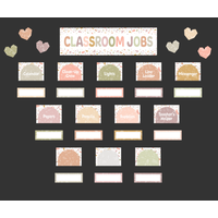 Terrazzo Tones Classroom Jobs Mini Bulletin Board*