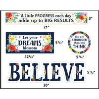 Wildflowers Mini Bulletin Board*