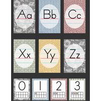 Classroom Cottage Alphabet Bulletin Board*