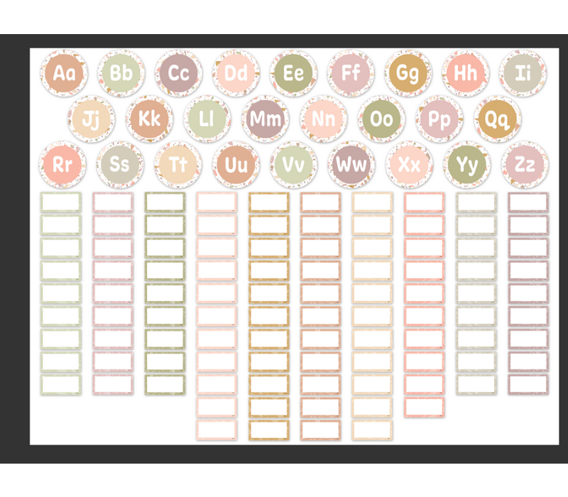 Terrazzo Tones Word Wall Bulletin Board*